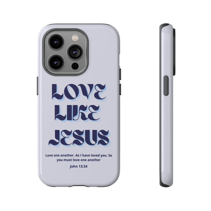 Love Like Jesus Blue Case