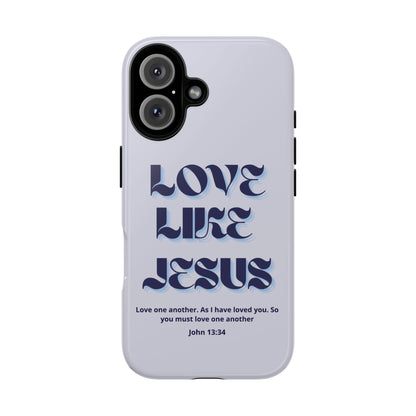 Love Like Jesus Blue Case