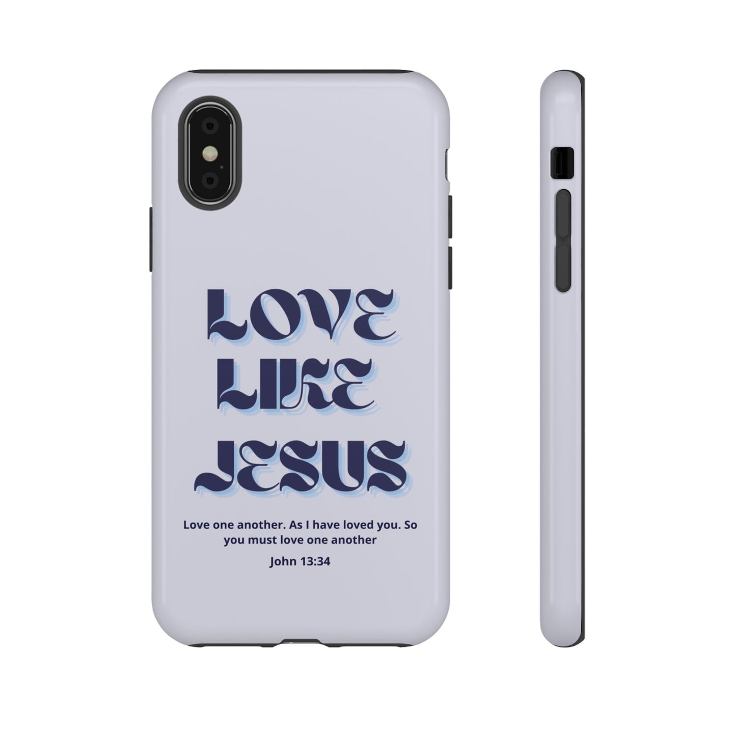 Love Like Jesus Blue Case