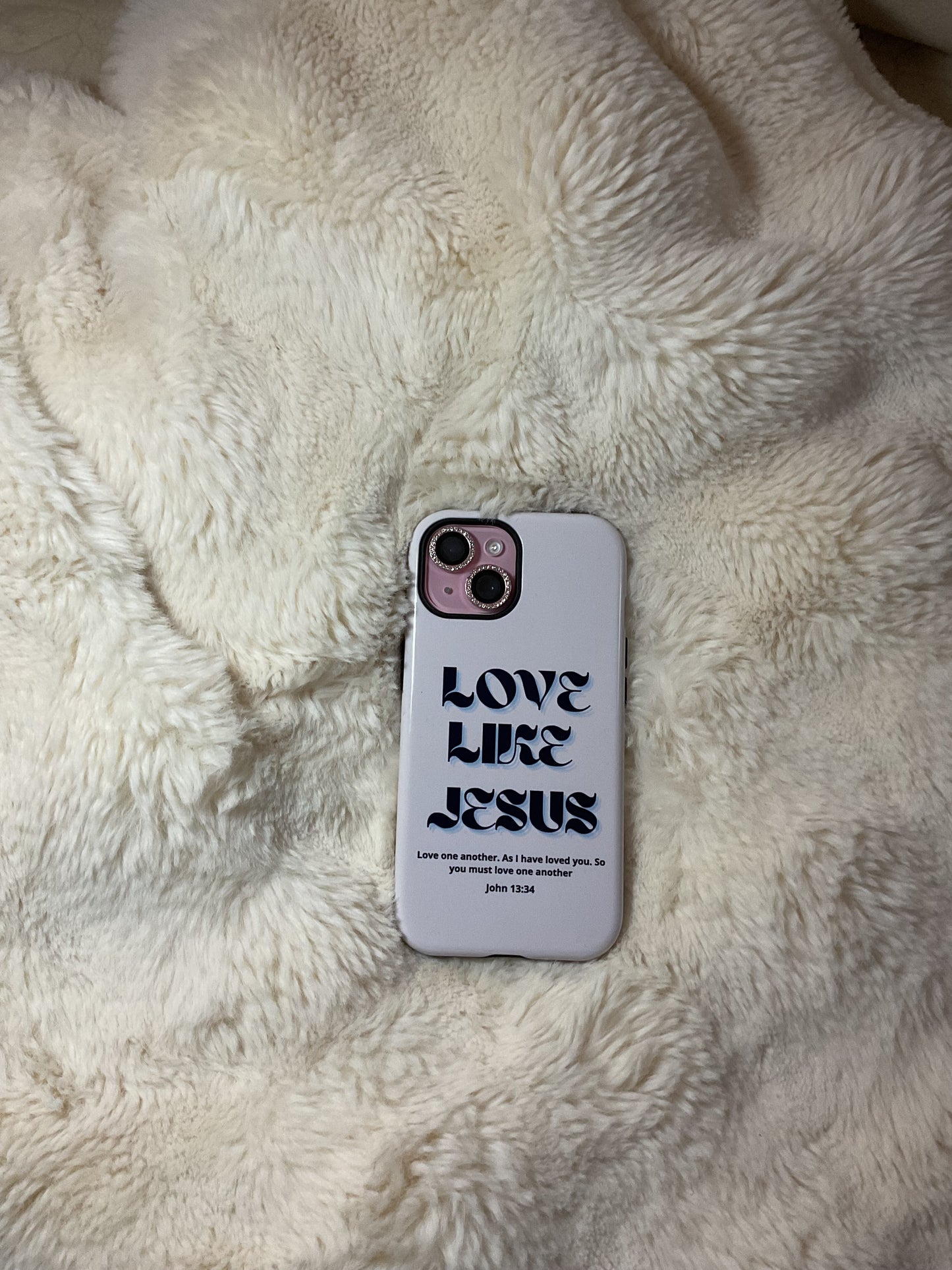 Love Like Jesus Blue Case