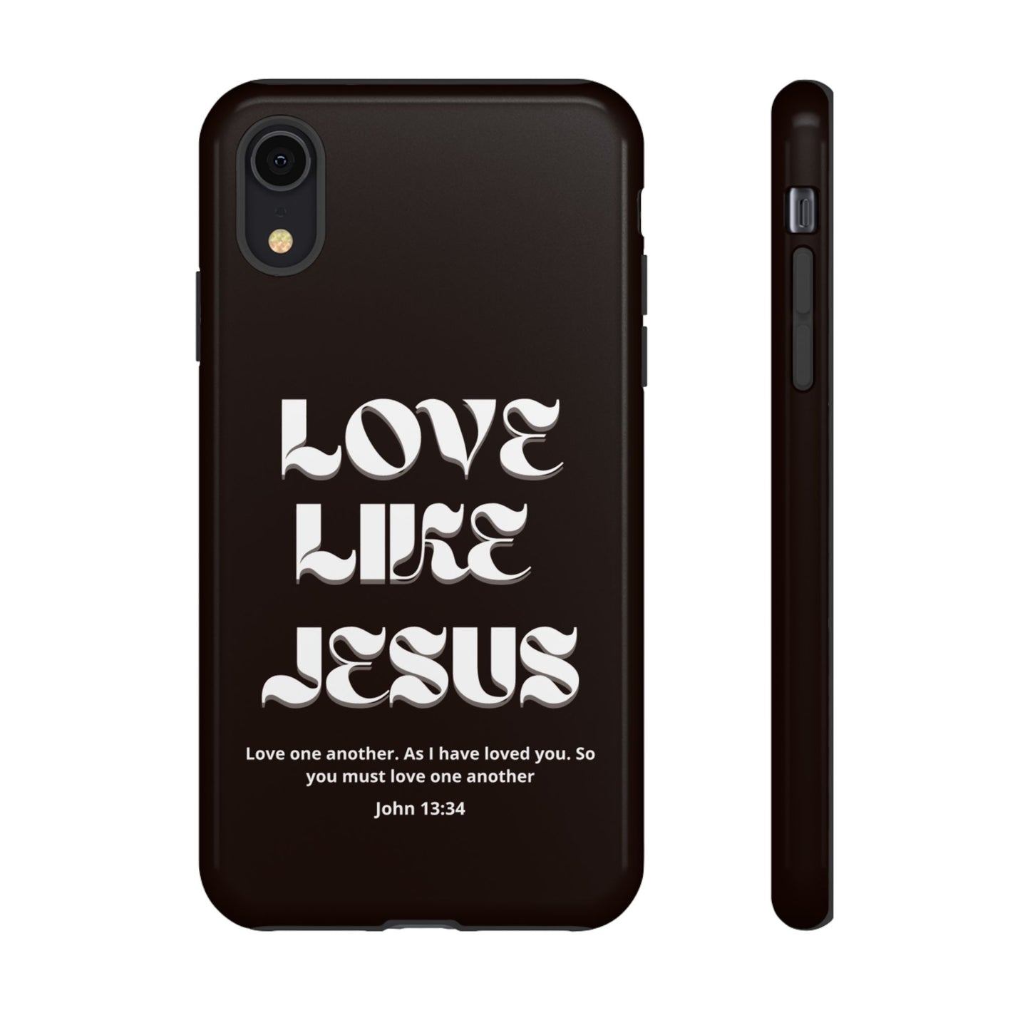 Love Like Jesus dark brown case