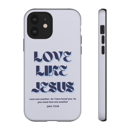 Love Like Jesus Blue Case